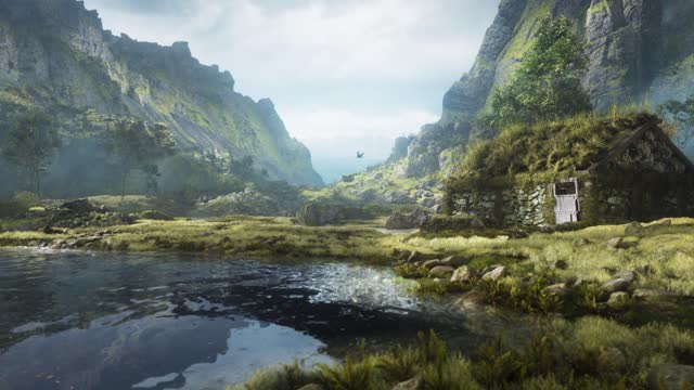 مشروع Gljúfur المصنوع بمحرك Unreal Engine