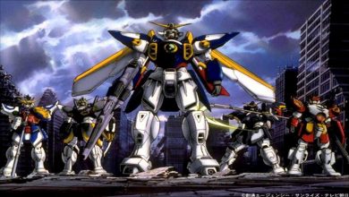 The famous Gundam series