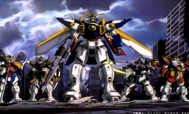 The famous Gundam series