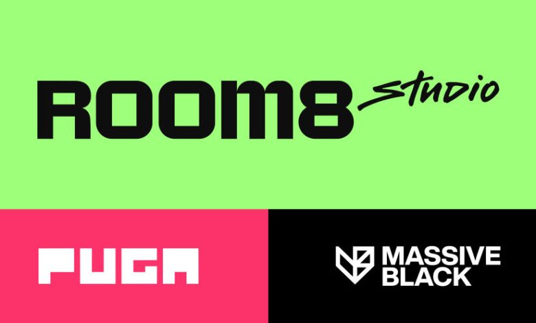 مجموعة Room 8 تعلن عن تعاون فريد مع PUGA وMassive Black